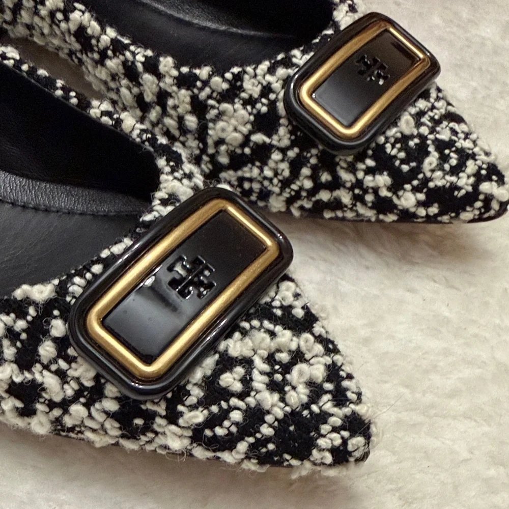 Tory Burch Georgia Pointed Toe Flat